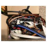 Box of ties and belts