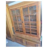 Mission style oak  bookcase