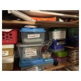 Sewing supplies- buttons, patterns, misc