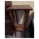 Vintage wooden plant stand
