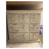 Wooden storage drawers