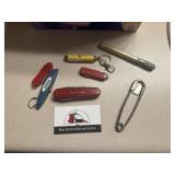 Pocket knives and misc
