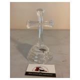 Crystal glass cross