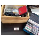 Large lot of cassette tapes