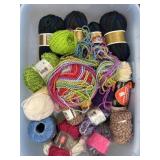 tote of yarn