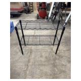 Metal shoe rack