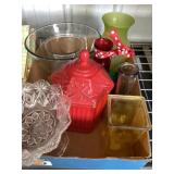 Glassware, vases