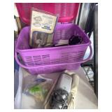 Iron, steamer, clips,  misc