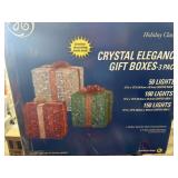 Christmas decor gift boxes