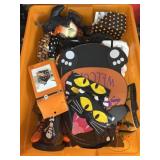 Tote of Halloween decor