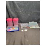 Containers with beads