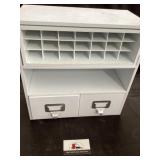 White shelf