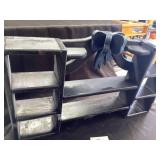 Black shelf