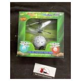 Light-up flying rainbow ball