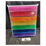 Organizer with rhinestones