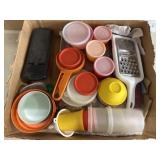 Vintage Tupperware and misc