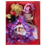 Tote of Valentineï¿½s decor