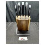 Aicok knives and knife block