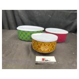 Bowls with lids