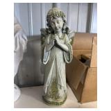 Resin garden statue