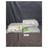 Organizers with beads & containers