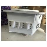 White craft organizer