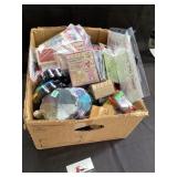 Rubber stamps, ink pads
