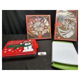 Platter and baking dishes