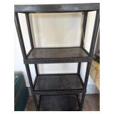 Plastic shelving