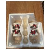 Vintage Christmas votives