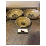 Pfaltzgraff vegetable bowls and bowl