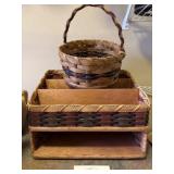 State line baskets, Lamoni, Iowa basket, and