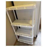 Plastic shelving