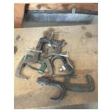 Clamps and chain hooks