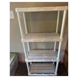 Plastic shelving