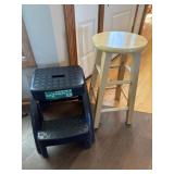 Step stool and stool