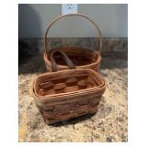 Small Longaberger baskets