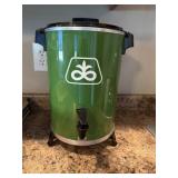 Vintage metal pioneer coffee dispenser