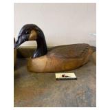 Large signed wood duck decoy