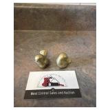 Small brass birds