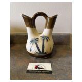 Signed Betty Selby wedding vase