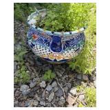 15' x 15 ceramic planter