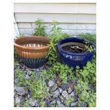 Ceramic planters