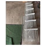 Wire shelving  8 ft