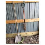 Trench shovel and scoop