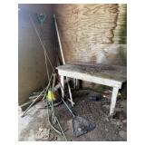 Wooden table, re-rod, swingset, accessory,
