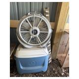 Cooler,  fan and miscellaneous