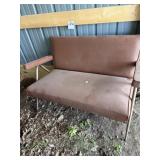 Mid-century modern bench 44 inches long