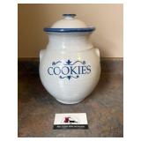 Redwing stoneware Pioneer cookie jar