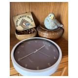 Clock and decor